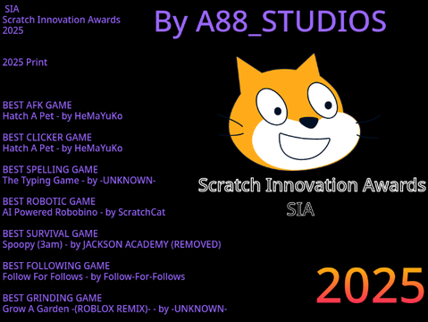 SIA - Scratch Innovation Awards 2025