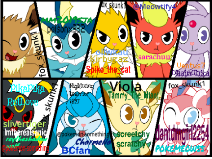 Sign your name beside ur favorite eeveelutions! remix remix remix remix remix remix remix r..… remix