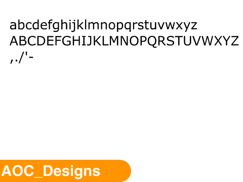 fonts for LIFE platformer