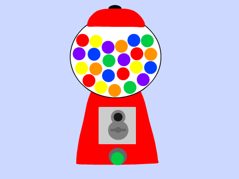 gumball machine animation