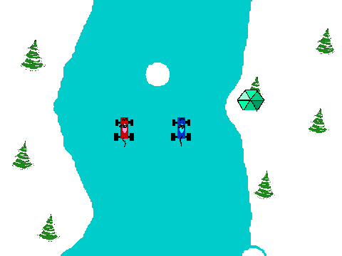 Two Player Race Game: Cat Version