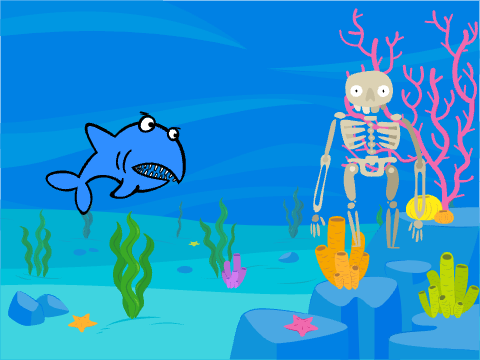 Weirdo Skeleton E:9 Shark Attack 