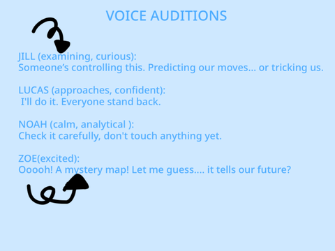The locked app voice auditions remix