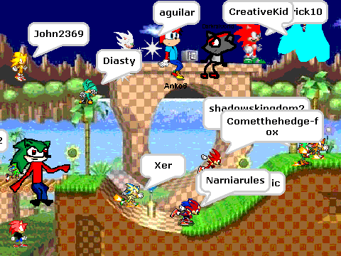 Add Your Hedgehog To Green Hill Zone!