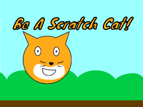 (Face Sensing) Be a Scratch Cat