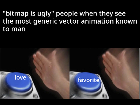 "bitmap is ugly"