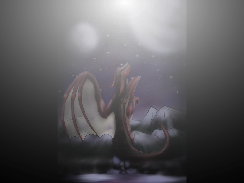 Flying at Moonlight