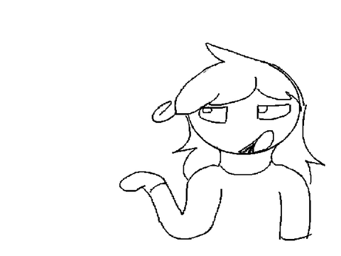 I drew a human are you satisfied