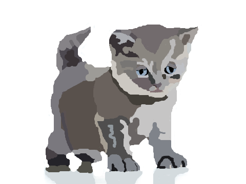 Kitten art!