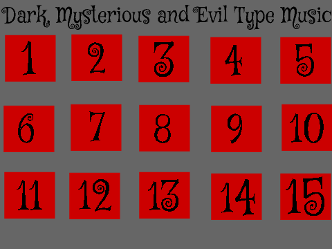 The Quest- Dark, Mysterious and Evil Type Music