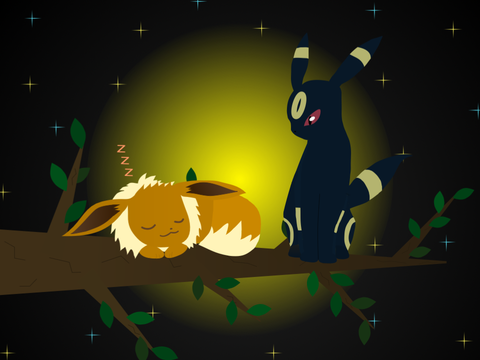 【ポケイラスト第三弾】月光