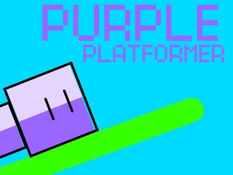 PURPLE PLATFORMER sPEED
