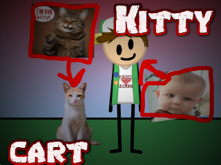kitty cart || #animations #meow #all