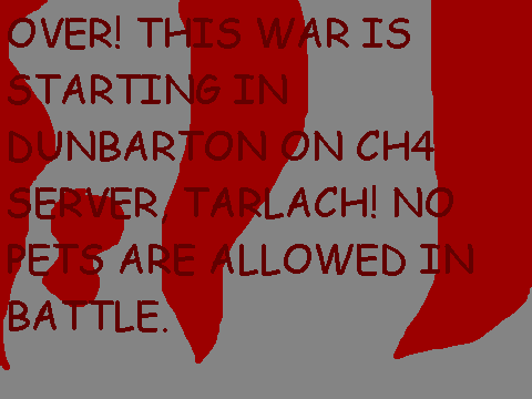 MABINOGI WAR IN DUNBARTON!!!