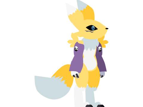 Renamon vector REMAKE