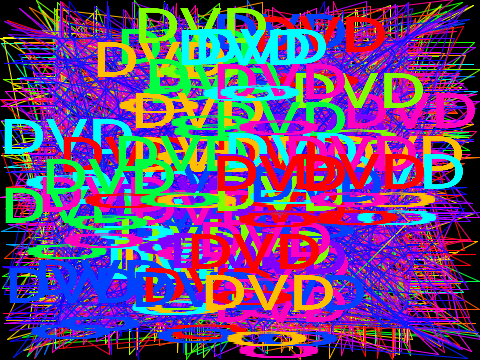 A DVD Screensaver