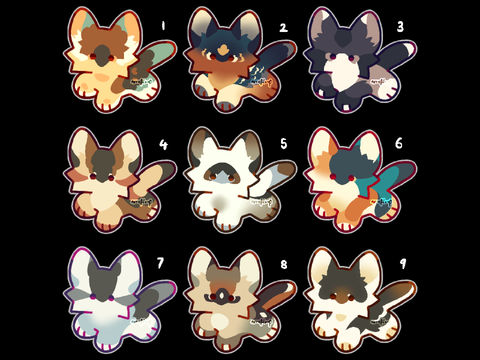 bird themed warrior cat adopt batch