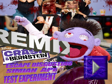 Crash and Bernstein Escape Disgusting Simian Ape Test Experiment Featuring James remix