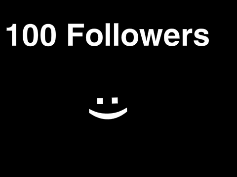 100 Followers!
