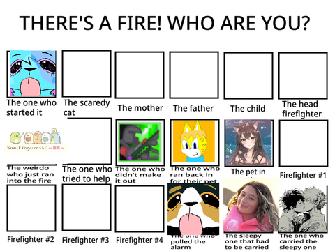 THERE'S A FIRE! WHO ARE YOU? because im oof ⚰ remix remix