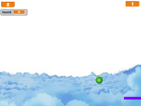 pong in the clouds