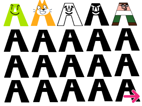 Add Yourself as the Letter A (Remix 1)