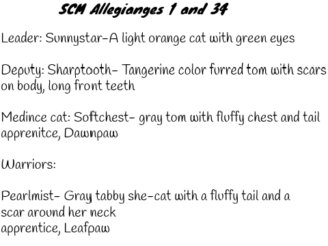 SCM Allegianges 1 and 34