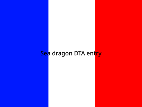 Sea dragon entry WIP
