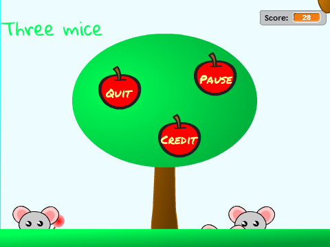Three mice