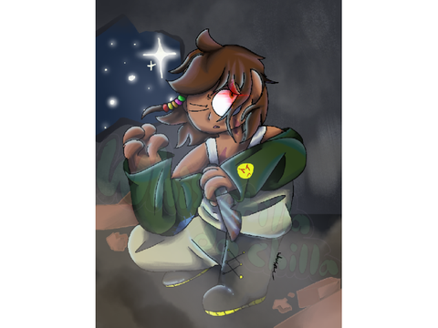 Here, have art