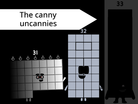 Uncannyblocks Band 31-40 but it's Major