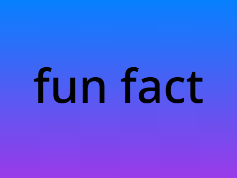 fun fact 5