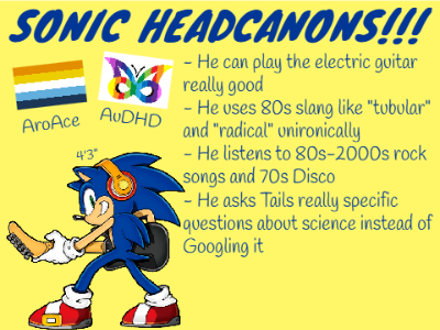 Sonic Character Headcanons