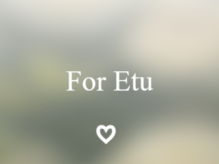 ♡ For @etu2014!