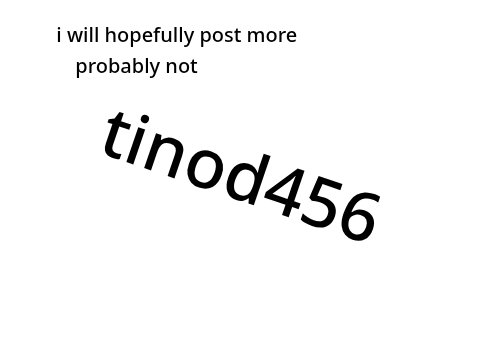 my announcement that I will actually post projects now
