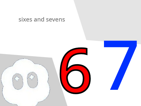 braindead show 1: some sixes and sevens