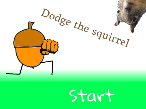 Dodge the squirrel