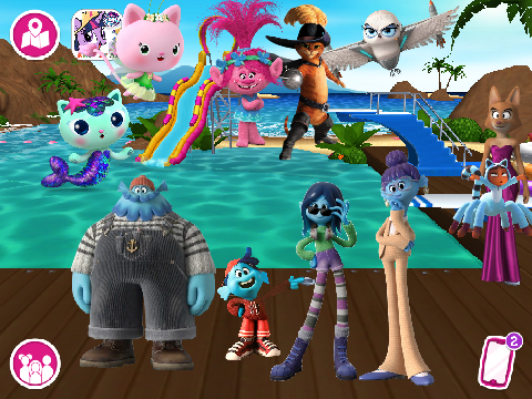 Add yourself at Puss in boots' pool party