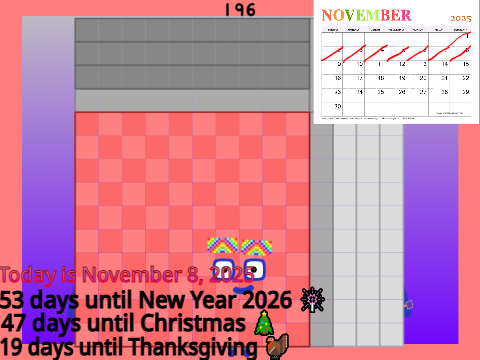 196 days!