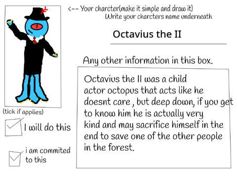 Octavius the II- audition for contest