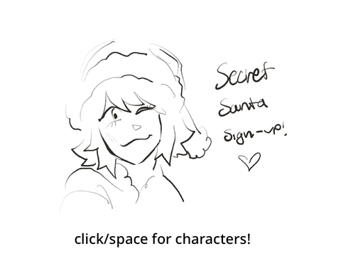 Secret Santa: sign ups ☃︎⋆｡˚ ||