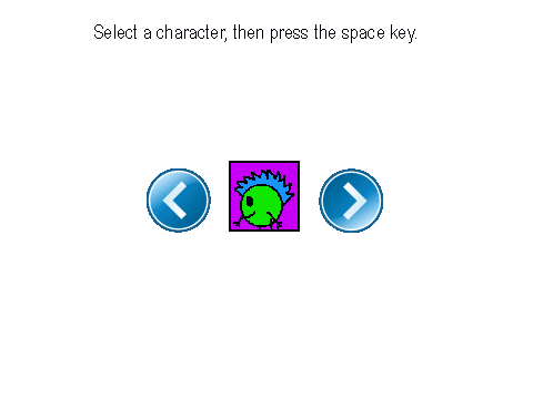 Character Selection Menu