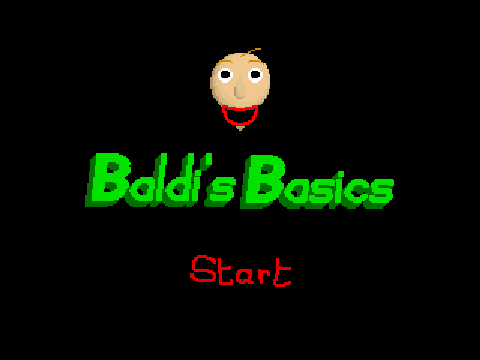 Baldi's Schoolhouse Alpha 0.2