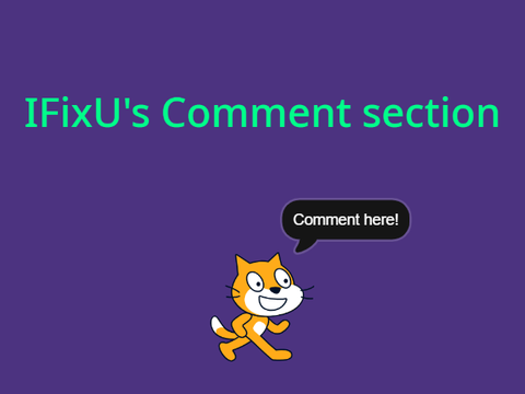 IFixU's Comment section