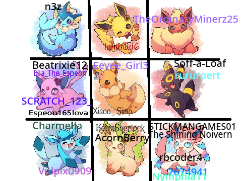 Put your name on your favorite Eeveelution remix remix remix
