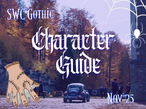 Character Guide ☾ Gothic November '25