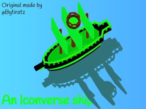 2.25D Iconverse Ship
