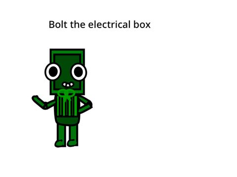 Bolt the electrical box! DW oc