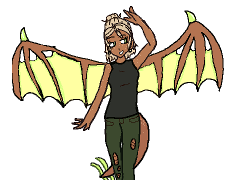 OC drawing for Echo YAY