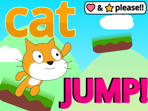 Cat Jump Game #game #scratch